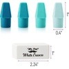 image:imageMr Pen School Eraser Combination Set 66 Pack Pink  Latex Free Erasers for School Office Art Sketching Homework Exams Clean SmudgeFree CorrectionBlue Shades