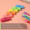image:imageMr Pen School Eraser Combination Set 66 Pack Pink  Latex Free Erasers for School Office Art Sketching Homework Exams Clean SmudgeFree CorrectionNeon Colors