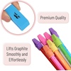 image:imageMr Pen School Eraser Combination Set 66 Pack Pink  Latex Free Erasers for School Office Art Sketching Homework Exams Clean SmudgeFree CorrectionNeon Colors