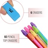 image:imageMr Pen School Eraser Combination Set 66 Pack Pink  Latex Free Erasers for School Office Art Sketching Homework Exams Clean SmudgeFree CorrectionNeon Colors