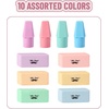 image:imageMr Pen School Eraser Combination Set 66 Pack Pink  Latex Free Erasers for School Office Art Sketching Homework Exams Clean SmudgeFree CorrectionPastel Colors