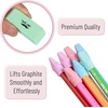 image:imageMr Pen School Eraser Combination Set 66 Pack Pink  Latex Free Erasers for School Office Art Sketching Homework Exams Clean SmudgeFree CorrectionPastel Colors