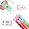 image:imageMr Pen School Eraser Combination Set 66 Pack Pink  Latex Free Erasers for School Office Art Sketching Homework Exams Clean SmudgeFree CorrectionPastel Colors