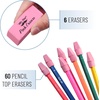image:imageMr Pen School Eraser Combination Set 66 Pack Pink  Latex Free Erasers for School Office Art Sketching Homework Exams Clean SmudgeFree CorrectionPink