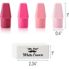 image:imageMr Pen School Eraser Combination Set 66 Pack Pink  Latex Free Erasers for School Office Art Sketching Homework Exams Clean SmudgeFree CorrectionPink Shades