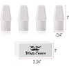 image:imageMr Pen School Eraser Combination Set 66 Pack Pink  Latex Free Erasers for School Office Art Sketching Homework Exams Clean SmudgeFree CorrectionWhite