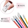 image:imageMr Pen School Eraser Combination Set 66 Pack Pink  Latex Free Erasers for School Office Art Sketching Homework Exams Clean SmudgeFree CorrectionWhite