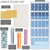 image:imageMr Pen Selah Mini Bible Journaling Kit  Church Notes Journal  75 Bible Tabs Bookmark 2 Cross Pens 2 Gel Highlighters