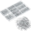 image:imageMr Pen Silver Paper Clips 450 pcs 1 114 2  Zinc Galvanized Silver Paper Clips with Storage Box Large and Small for Office School DIY Binder Clips