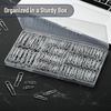 image:imageMr Pen Silver Paper Clips 450 pcs 1 114 2  Zinc Galvanized Silver Paper Clips with Storage Box Large and Small for Office School DIY Binder Clips