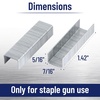 image:imageMr Pen Staples for Staple Gun 516 Inch 8mm 1000 Pack Standard Size  Compatible with Mr Pen Staple Gun Only 50 Staples per Strip Replacement Stapler Refills