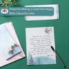 image:imageMr Pen Stationery Writing Paper Set with Envelopes 52 x 73  60 Letter Sheets amp 30 Envelopes Smooth Printable Letter Paper for Handwritten Notes Personal Letters InvitationsMisty forest