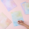 image:imageMr Pen Stationery Writing Paper Set with Envelopes 52 x 73  60 Letter Sheets amp 30 Envelopes Smooth Printable Letter Paper for Handwritten Notes Personal Letters InvitationsSoft watercolor
