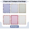 image:imageMr Pen Stationery Writing Paper Set with Envelopes 52 x 73  60 Letter Sheets amp 30 Envelopes Smooth Printable Letter Paper for Handwritten Notes Personal Letters InvitationsFloral Cute
