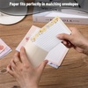 image:imageMr Pen Stationery Writing Paper Set with Envelopes 52 x 73  60 Letter Sheets amp 30 Envelopes Smooth Printable Letter Paper for Handwritten Notes Personal Letters InvitationsMisty forest