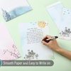 image:imageMr Pen Stationery Writing Paper Set with Envelopes 52 x 73  60 Letter Sheets amp 30 Envelopes Smooth Printable Letter Paper for Handwritten Notes Personal Letters InvitationsMisty forest