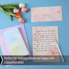 image:imageMr Pen Stationery Writing Paper Set with Envelopes 52 x 73  60 Letter Sheets amp 30 Envelopes Smooth Printable Letter Paper for Handwritten Notes Personal Letters InvitationsSoft watercolor