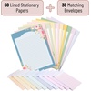 image:imageMr Pen Stationery Writing Paper Set with Envelopes 52 x 73  60 Letter Sheets amp 30 Envelopes Smooth Printable Letter Paper for Handwritten Notes Personal Letters InvitationsMisty forest