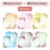 image:imageMr Pen Stationery Writing Paper Set with Envelopes 52 x 73  60 Letter Sheets amp 30 Envelopes Smooth Printable Letter Paper for Handwritten Notes Personal Letters InvitationsSummer Flowers