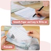 image:imageMr Pen Stationery Writing Paper with Envelopes 85 x 11 Inch  160 Pack50 Letter Writing Paper with 50 Envelopes and 60 Round Dot Sticker Cherry Blossoms Cute Stationary Set with 10 Desi