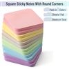 image:imageMr Pen Sticky Notes 28x28 12 Pads 720 Sheets Pastel Color  Round Corner Sticky Notes Bulk SelfStick Note Pads Perfect for Office School Home Study amp Organization
