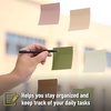 image:imageMr Pen Sticky Notes 3x3 12 Pads 600 Sheets Dark and Earthy Colors  Sticky Notes Bulk SelfStick Note Pads Perfect for Office School Home Study amp Organization