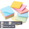 image:imageMr Pen Sticky Notes 3x3 12 Pads 720 Sheets Pastel Colors  Sticky Notes Bulk SelfStick Note Pads Perfect for Office School Home Study amp Organization