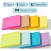 image:imageMr Pen Sticky Notes 3x3 8 Pads 656 Sheets Bright Colors  Sticky Notes Bulk SelfStick Note Pads Perfect for Office School Home Study amp Organization