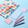 image:imageMr Pen Sticky Notes Set Gift Box Felt Tip Pens Dotted Round  Lined amp To Do List SelfStick Sticky Pads for Bible Study Office School Planning Journaling amp Organization