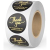 image:imageMr Pen Thank You Stickers 500 pcs 1 Thank You Stickers for Packaging  Black Thank You Stickers Thank You Labels Stickers Thank You Labels Thank You Stickers Small Business Packaging Stickers