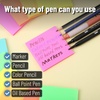 image:imageMr Pen Transparent Glitter Sticky Notes 3x3 12 Pads 600 Sheets  Colorful Plastic Glitter Sticky Notes Bulk SelfStick Note Pads for Women Office School Home Study amp OrganizationPrism Glow