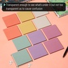 image:imageMr Pen Transparent Glitter Sticky Notes 3x3 12 Pads 600 Sheets  Colorful Plastic Glitter Sticky Notes Bulk SelfStick Note Pads for Women Office School Home Study amp OrganizationVintage