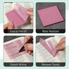 image:imageMr Pen Transparent Glitter Sticky Notes 3x3 12 Pads 600 Sheets  Colorful Plastic Glitter Sticky Notes Bulk SelfStick Note Pads for Women Office School Home Study amp OrganizationVintage