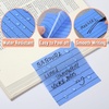 image:imageMr Pen Transparent Sticky Notes 3x3 10 Pads 7X Lined 3X Blank  500 Sheets Lined Transparent Sticky Notes WaterResistant See Through SelfAdhesive Note Pads for Bible Journaling