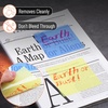 image:imageMr Pen Transparent Sticky Notes 3x3 10 Pads 7X Lined 3X Blank  500 Sheets Lined Transparent Sticky Notes WaterResistant See Through SelfAdhesive Note Pads for Bible Journaling