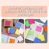 image:imageMr Pen Transparent Sticky Notes 3x3 10 Pads 7X Lined 3X Blank  500 Sheets Lined Transparent Sticky Notes WaterResistant See Through SelfAdhesive Note Pads for Bible Journaling