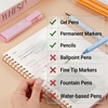 image:imageMr Pen Transparent Sticky Notes 5 x 7 10 Pads 500 Sheets  Large Clear Sticky Notes Waterproof SelfAdhesive Clear Note Pads for Bible Journaling and Studying Easy to Peel200 Sheets