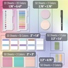 image:imageMr Pen Transparent Sticky Notes Set 1000 Sheets  Transparent Sticky Notes Tabs with Marker Pen for Bible Study Office School Planning Journaling amp Organization