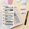 image:imageMr Pen Transparent Sticky Notes Set 1000 Sheets  Transparent Sticky Notes Tabs with Marker Pen for Bible Study Office School Planning Journaling amp Organization