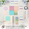 image:imageMr Pen Transparent Sticky Notes Set 1000 Sheets  Transparent Sticky Notes Tabs with Marker Pen for Bible Study Office School Planning Journaling amp Organization