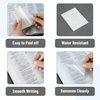 image:imageMr Pen Transparent Sticky Notes Set 1000 Sheets 6 Sizes  Waterproof Transparent Sticky Note Pads for Bible Study Annotating Books Office School Planning
