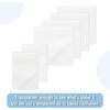 image:imageMr Pen Transparent Sticky Notes Set 1000 Sheets 6 Sizes  Waterproof Transparent Sticky Note Pads for Bible Study Annotating Books Office School Planning