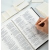 image:imageMr Pen Transparent Sticky Notes Set 1000 Sheets 6 Sizes  Waterproof Transparent Sticky Note Pads for Bible Study Annotating Books Office School Planning
