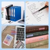 image:imageMr Pen Transparent Sticky Notes Tabs 600 pcs  Transparent Pop Up Writable Colored Book Index Tab File Flags Self Adhesive Divider Sticker for Notebook Office School