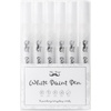 image:imageMr Pen White Paint Pen 6 Pack WaterBased Acrylic Paint Marker