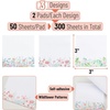 image:imageMr Pen Wildflower Sticky Notes 3x3 6 Pack 300 Sheets  Untamed Flora Sticky Notes SelfStick Note Pads Adorable Memo Pads for Journal Planners Office School Home