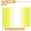 image:imageMr Pen Yellow Highlighters 30 Pack Chisel Tip QuickDry  SmearResistant Odorless Yellow Highlighters Bulk for School Office amp Journaling