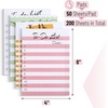 image:imageMr Pen to Do List Sticky Notes 4 x 6 4 Pads 200 Sheets  Self Adhesive Memo Sticky Notes Notepad Daily To Do Note Pad with Line for Home Office School Planner Reminder Supplies