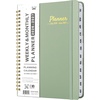 image:imageMr Pen 20262027July 2026  June 2027  Weekly amp Monthly Calendar Notebook Green Hardcover Spiral Bound with Tabs and Inner Pocket A5 63 x 85