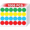 image:imageMr Pen Color Coding Labels 1008pcs Assorted Colors  Dot Stickers  Round Stickers Color Dots Stickers Colored Sticker Dots Dot Labels Colored Stickers Circle Stickers075 inch